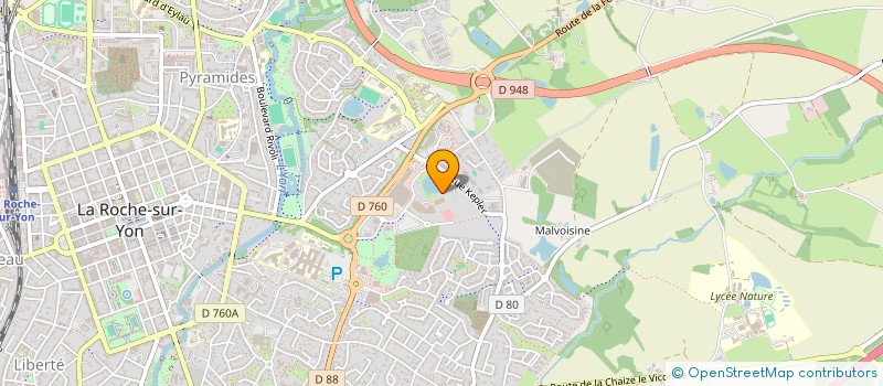 localisation de l'entreprise COMITE DEP LIGUE NAT CONTRE LE CANCER à ROCHE SUR YON (LA)