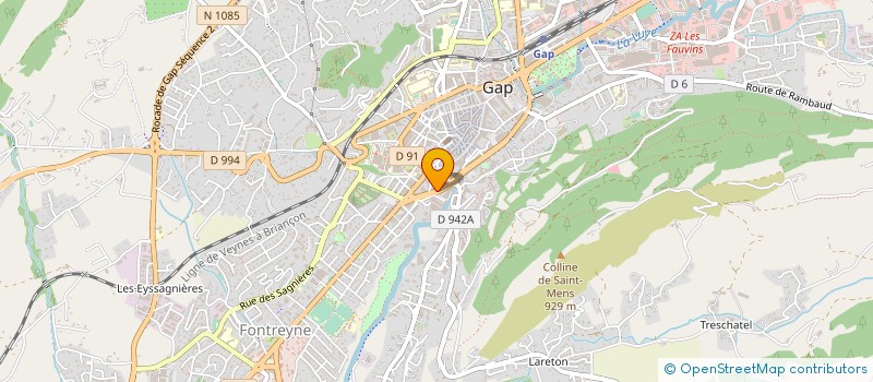 localisation de l'entreprise COMITE DEP LIGUE NAT CONTRE LE CANCER à GAP
