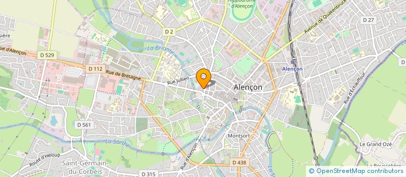 localisation de l'entreprise COMITE DEP LIGUE NAT CONTRE LE CANCER à ALENCON