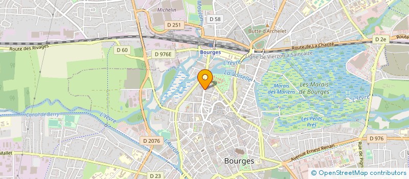 localisation de l'entreprise COMITE DEP LIGUE NAT CONTRE LE CANCER  BOURGES