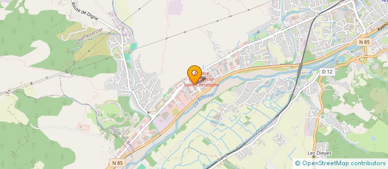 localisation de l'entreprise COMITE DEP LIGUE NAT CONTRE LE CANCER à DIGNE-LES-BAINS