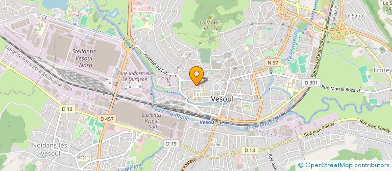 localisation de l'entreprise COMITE DEP LIGUE NAT CONTRE LE CANCER à VESOUL