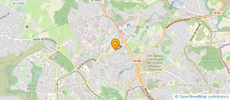 localisation de l'entreprise COMITE DEP LIGUE NAT CONTRE LE CANCER à MONTPELLIER