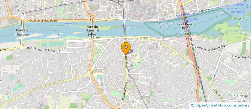 localisation de l'entreprise COMITE DEP LIGUE NAT CONTRE LE CANCER à ORLEANS