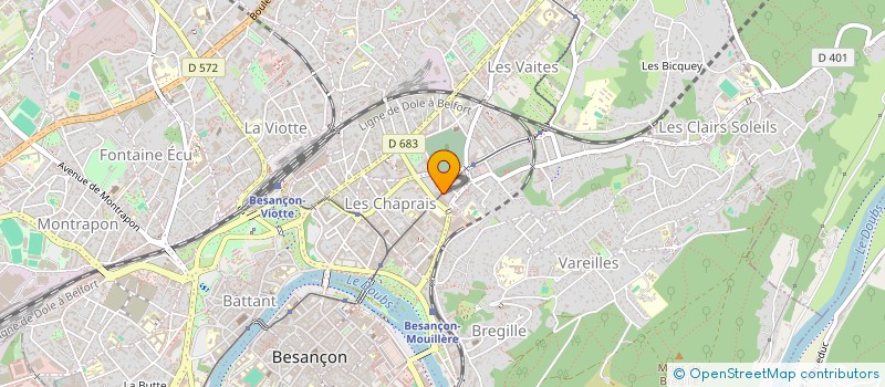 localisation de l'entreprise COMITE DEP LIGUE NAT CONTRE LE CANCER à BESANCON