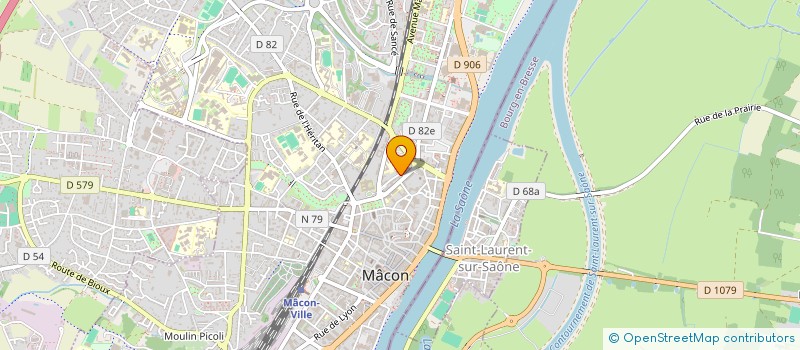 localisation de l'entreprise COMITE DEP LIGUE NAT CONTRE LE CANCER à MACON