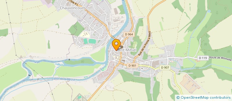 localisation de l'entreprise COMITE DEP MOTOCYCLE DE LA MEUSE à DOMPCEVRIN