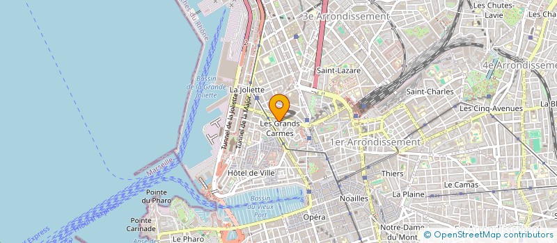 localisation de l'entreprise COMITE DEP PERSONNES HANDICAPES PARENTS AMIS à MARSEILLE