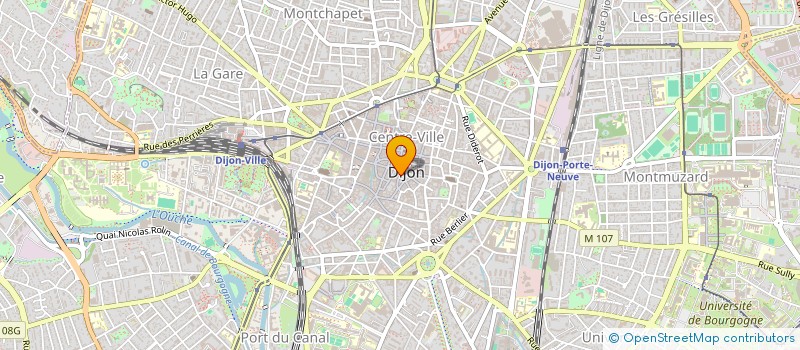 localisation de l'entreprise COMITE DEPART DEFENSE CONTRE ALCOOLISME à DIJON