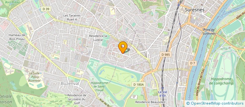 localisation de l'entreprise COMITE DEPART DES HAUTS DE SEINE DE MUAYTHAI ET D.A à SURESNES