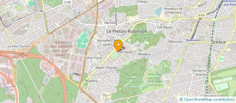 localisation de l'entreprise COMITE DEPART HANDISPORT HAUTS DE SEINE à BOULOGNE-BILLANCOURT