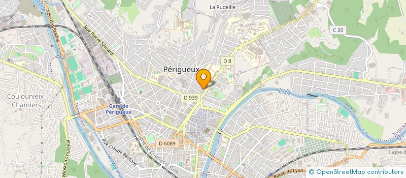 localisation de l'entreprise COMITE DEPART JEUNESSE PLEIN AIR à PERIGUEUX