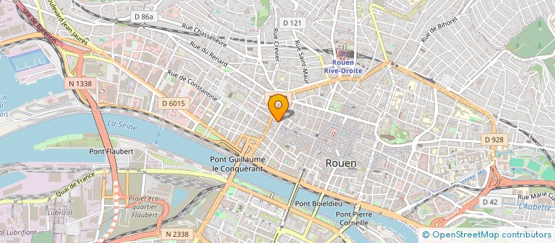 localisation de l'entreprise COMITE DEPART OLYMPIQUE ET SPORTIF 76 à ROUEN