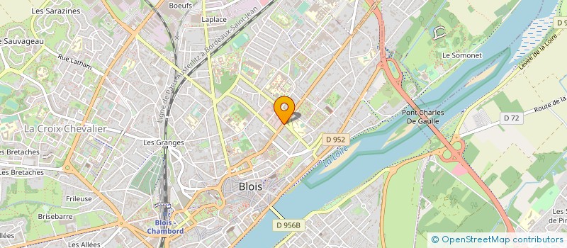 localisation de l'entreprise COMITE DEPART PROTEC NATURE ENVIRONNEMEN  BLOIS