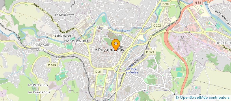 localisation de l'entreprise COMITE DEPART RETAITES PERSONNES AGEES à LE PUY-EN-VELAY