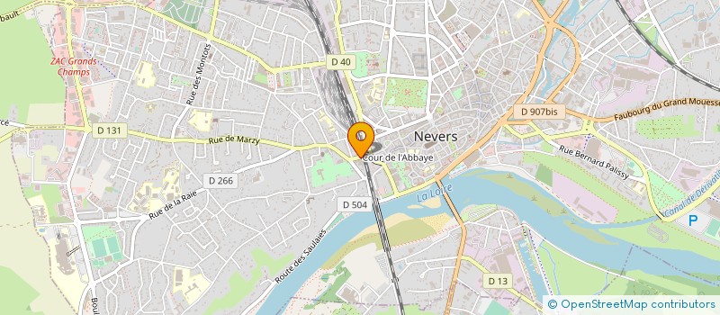 localisation de l'entreprise COMITE DEPART RETRAITES PERSONNES AGEES à NEVERS