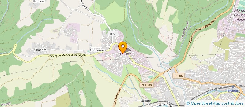 localisation de l'entreprise COMITE DEPARTEMENT DE TOURISME DE LOZERE à MENDE