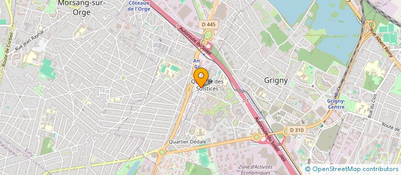 localisation de l'entreprise COMITE DEPARTEMENT DU KICK BOXING DE L'ESSONNE à VIRY-CHATILLON