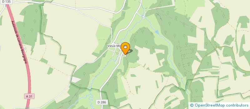 localisation de l'entreprise COMITE DEPARTEMENTAL 52-88 HAUTE-MARNE ET VOSGES DU SPORT D'ENTREPRISE à PERRANCEY-LES-VIEUX-MOULINS