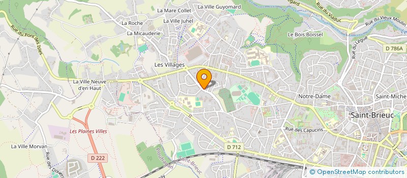 localisation de l'entreprise COMITE DEPARTEMENTAL AERONAUTIQUE DES COTES D ARMOR  TREMUSON