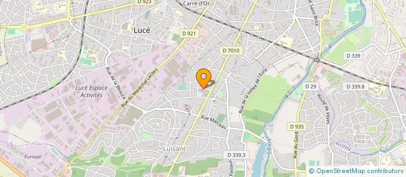 localisation de l'entreprise COMITE DEPARTEMENTAL AIKIDO FFAAA à LUISANT