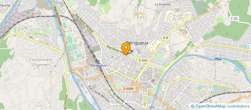 localisation de l'entreprise COMITE DEPARTEMENTAL BASKET BALL  PERIGUEUX