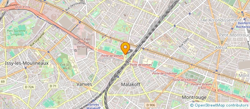 localisation de l'entreprise COMITE DEPARTEMENTAL CANOE KAYAK PARIS  PARIS