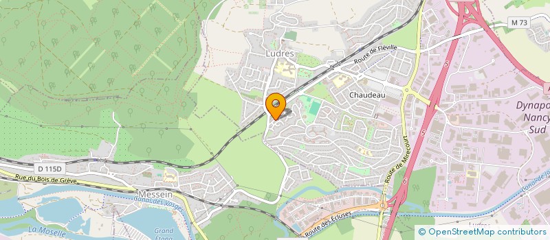 localisation de l'entreprise COMITE DEPARTEMENTAL D'AEROMODELISME DE MEURTHE ET MOSELLE  LUDRES