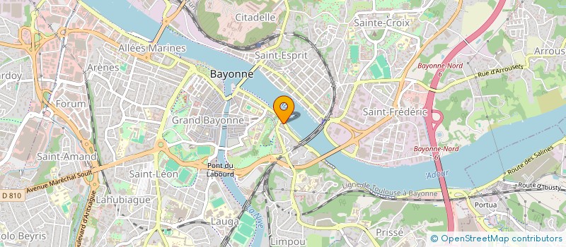 localisation de l'entreprise COMITE DEPARTEMENTAL D AVIRON à BAYONNE