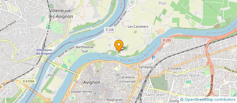 localisation de l'entreprise COMITE DEPARTEMENTAL D'AVIRON VAUCLUSE à AVIGNON