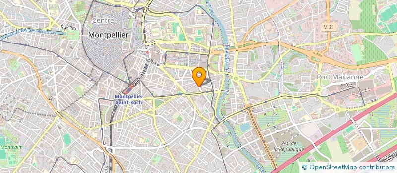 localisation de l'entreprise COMITE DEPARTEMENTAL D EDUCATION POUR LA SANTE DE L HERAULT à MONTPELLIER