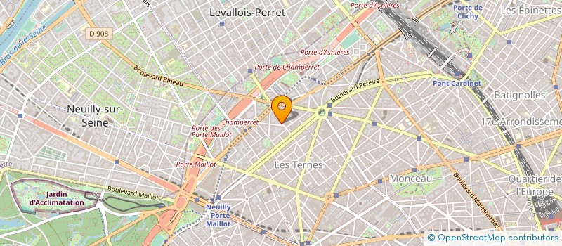 localisation de l'entreprise COMITE DEPARTEMENTAL D'EQUITATION DE PARIS  PARIS