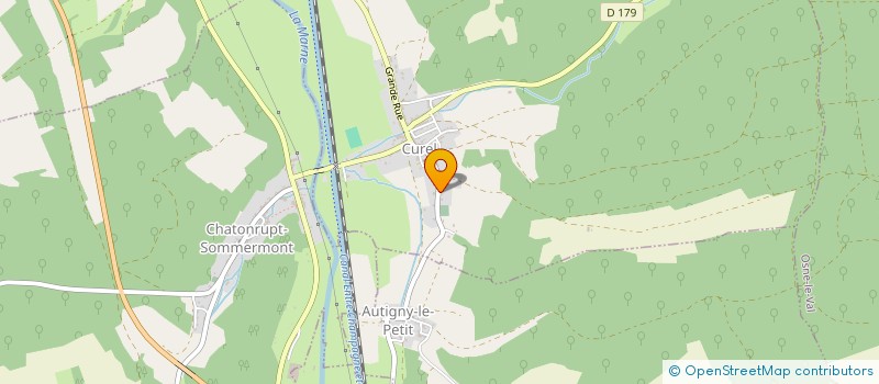 localisation de l'entreprise COMITE DEPARTEMENTAL D'ESCRIME DE HAUTE MARNE à CUREL