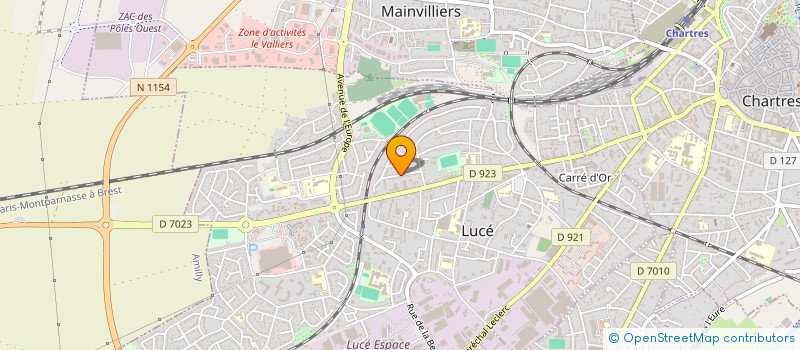 localisation de l'entreprise COMITE DEPARTEMENTAL D'INFORMATIION SUR LA DROGUE à LUCE
