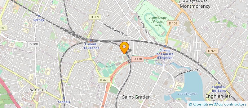localisation de l'entreprise COMITE DEPARTEMENTAL DE BILLARD à EAUBONNE