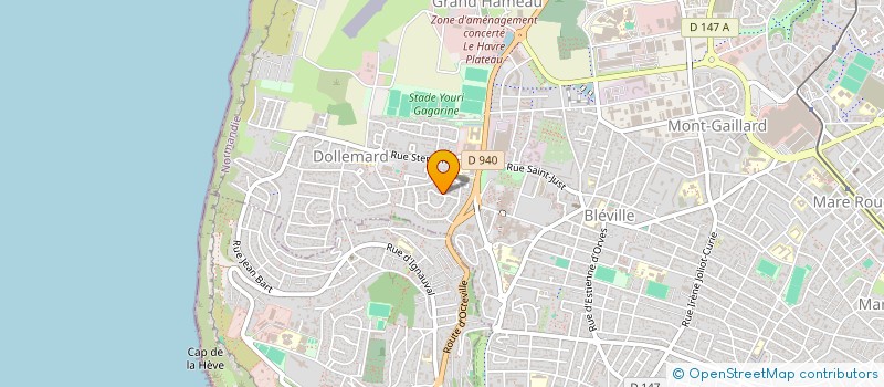 localisation de l'entreprise COMITE DEPARTEMENTAL DE BILLARD DE SEINE MARITIME  ILLOIS