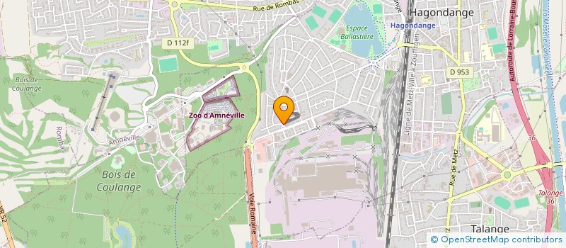 localisation de l'entreprise COMITE DEPARTEMENTAL DE BOXE  HAGONDANGE