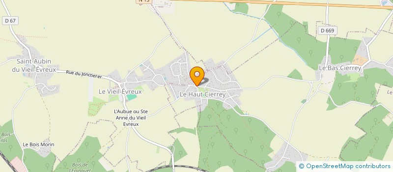 localisation de l'entreprise COMITE DEPARTEMENTAL DE BOXE DE L EURE  LA CHAPELLE-BAYVEL