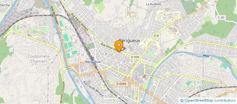 localisation de l'entreprise COMITE DEPARTEMENTAL DE DANSE DE DORDOGNE à PERIGUEUX