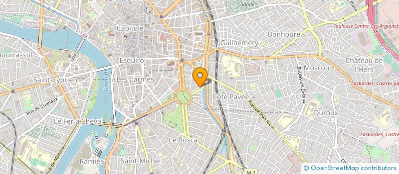 localisation de l'entreprise COMITE DEPARTEMENTAL DE GYMNASTIQUE à TOULOUSE