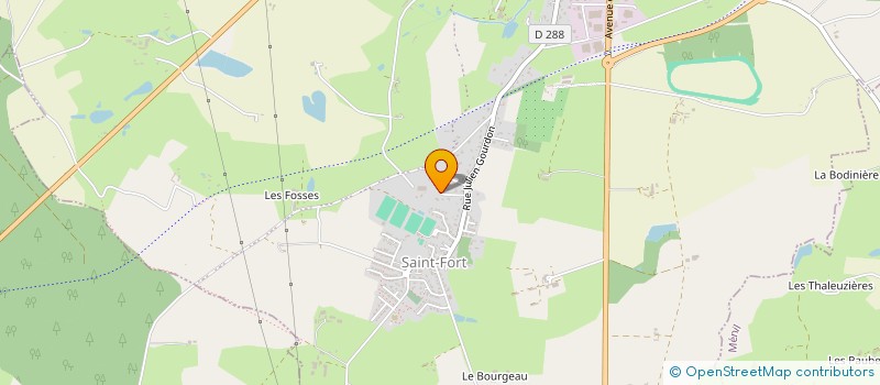 localisation de l'entreprise COMITE DEPARTEMENTAL DE JUDO à CHATEAU-GONTIER-SUR-MAYENNE