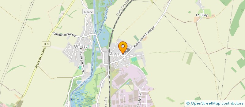 localisation de l'entreprise COMITE DEPARTEMENTAL DE L'AISNE DE LA FEDERATION FRANCAISE DE CYCLOTOURISME  SAINT-QUENTIN