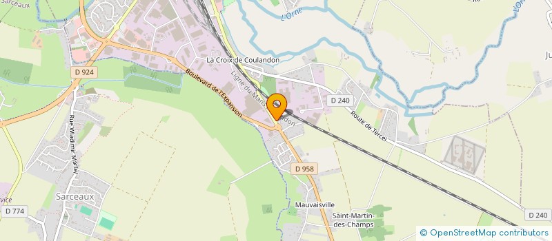 localisation de l'entreprise COMITE DEPARTEMENTAL DE L ORDRE DES MASSEURS KINESITHERAPEUTES à ARGENTAN