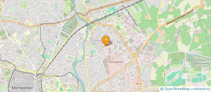 localisation de l'entreprise COMITE DEPARTEMENTAL DE LA JEUNESSE AU PLEIN AIR DE L'HERAULT à MONTPELLIER