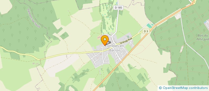 localisation de l'entreprise COMITE DEPARTEMENTAL DE LA MEUSE DE BADMINTON à LES ISLETTES