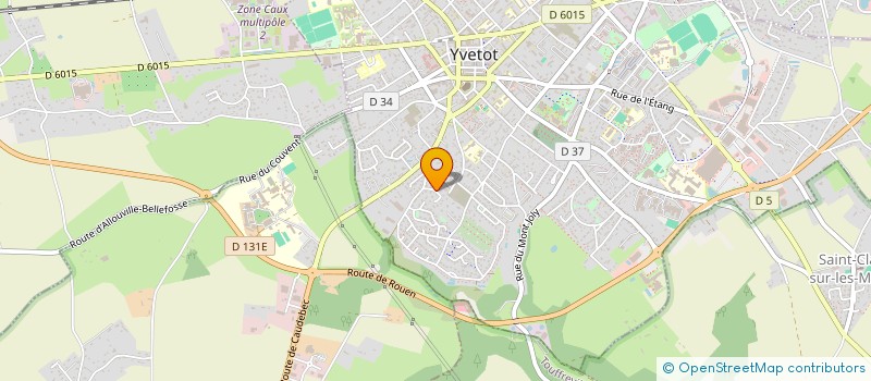 localisation de l'entreprise COMITE DEPARTEMENTAL DE LA SEINE-MARITIME DE LA FEDERATION FRANCAISE DE CYCLOTOURISME  YVETOT