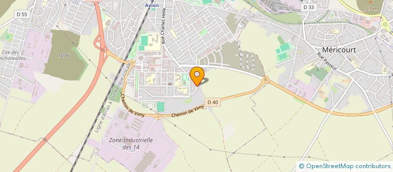 localisation de l'entreprise COMITE DEPARTEMENTAL DE LUTTE ET DE SOUTIEN CONTRE LA MUCOVISCIDOSE à AVION