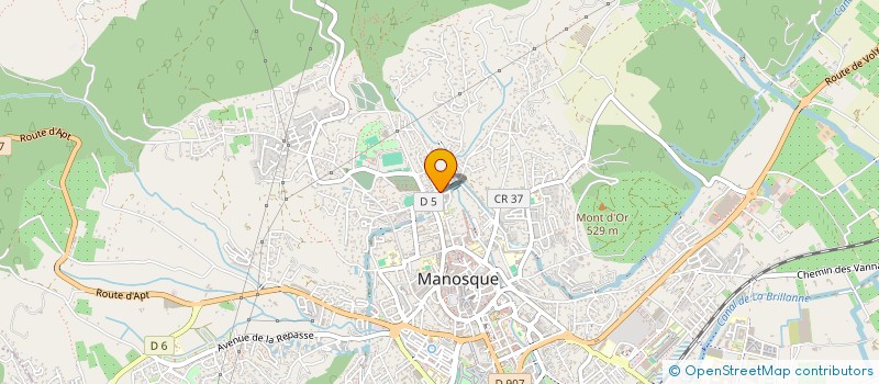 localisation de l'entreprise COMITE DEPARTEMENTAL DE LUTTE ET DISCIPLINES ASSOCIES DES ALPES DE HAUTE PROVENCE à MANOSQUE