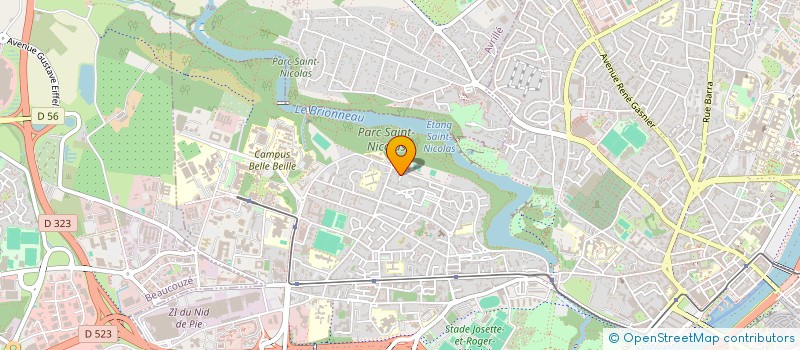 localisation de l'entreprise COMITE DEPARTEMENTAL DE MAINE-ET-LOIRE DE BOXE FRANCAISE à ANGERS