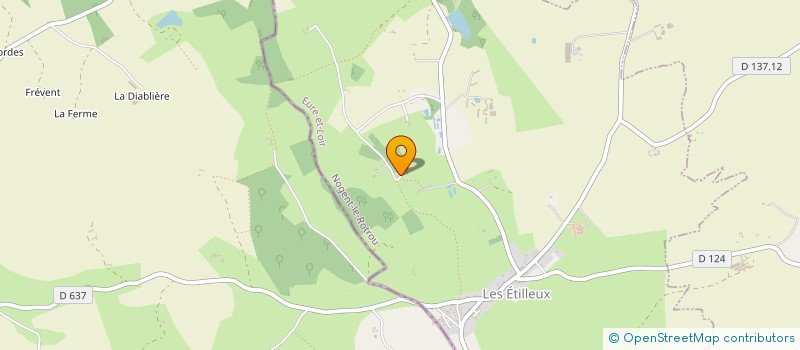 localisation de l'entreprise COMITE DEPARTEMENTAL DE MOTOCYCLISME D'EURE-ET-LOIR à LES ETILLEUX